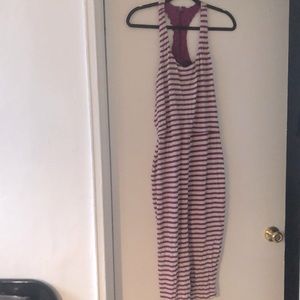 Striped Halter Dress